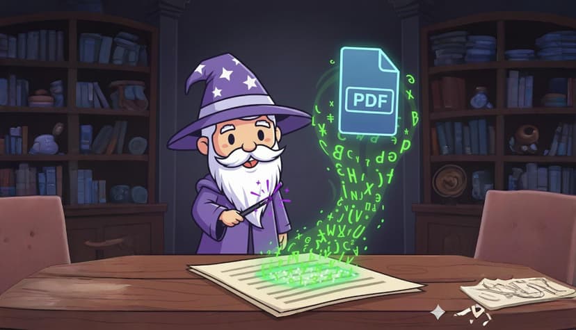 PDF Wizard Character